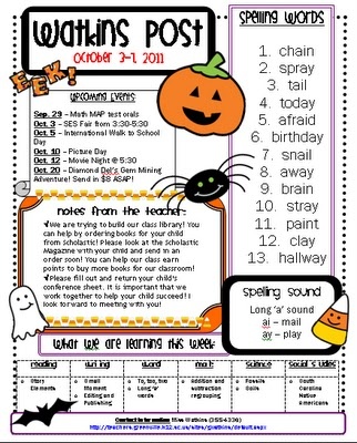 Great Blog But Hard To Find This Halloween Newsletter Fall