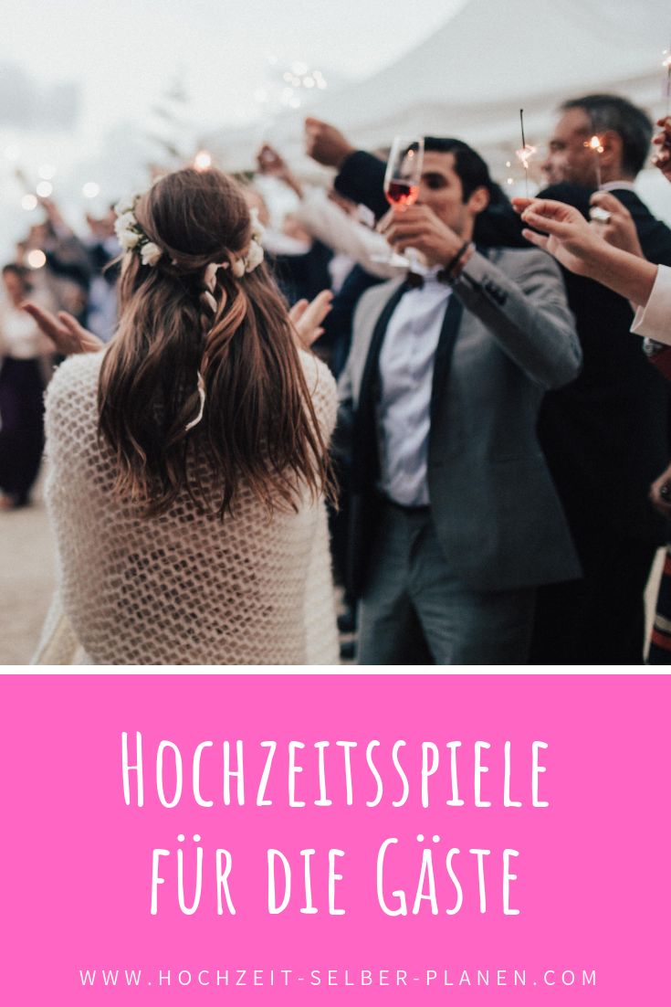 Spiele zum kennenlernen hochzeit
