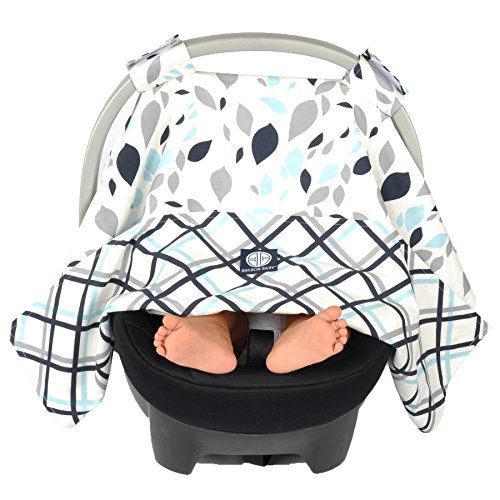 Balboa Baby Car Seat Canopy Black Lattice Balboa Baby Car Seat Canopy Black Lattice