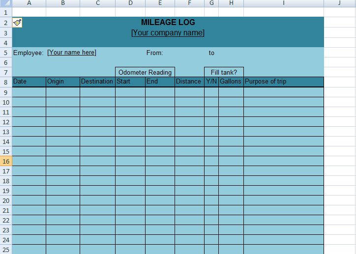 Get Mileage Log Excel Template XLS Excel Project Management - excel profit loss template Get Mileage Log Excel Template XLS Excel Project Management - excel profit loss template