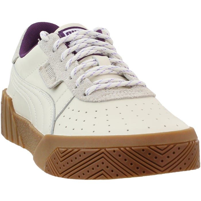 Puma Cali Outdoor Hustle Beige Womens Lace Up Sneakers Womens Fashion Shoes Casual Sneakers Puma Cali
