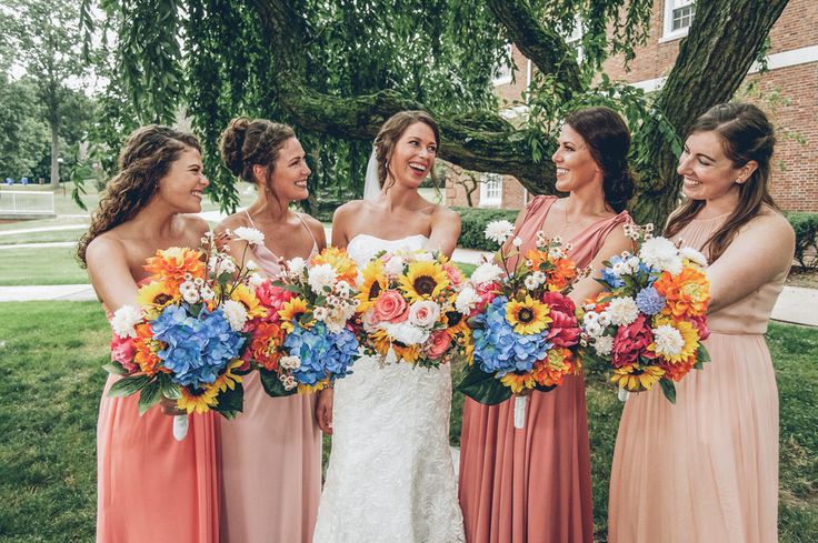 7 Fresh Summer Wedding Colors Collection | Wedding colors, Summer