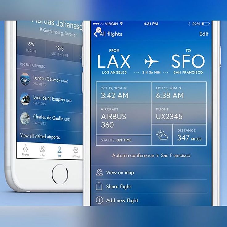 Flight Log App by Mattias Johansson Inspiration app, Web inspiration, App Flight Log App by Mattias Johansson Inspiration app, Web inspiration, App