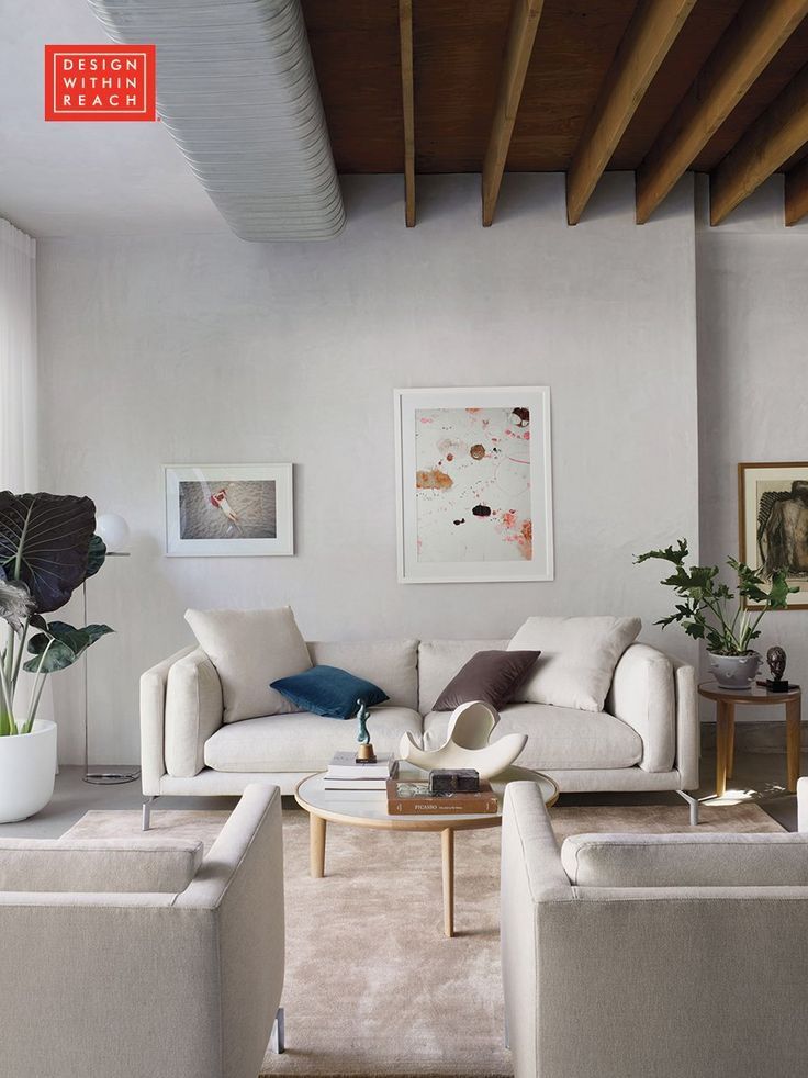 neutrals can be soothing. they can also command the room. check out