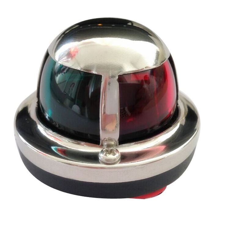 1pc LED Marine Bow Boat Yacht Navigation Green Red Light 12V Stainless Steel 1pc LED Marine Bow Boat Yacht Navigation Green Red Light 12V Stainless Steel