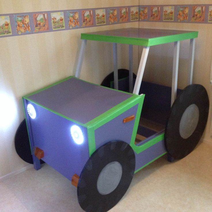 My Ikea Hack Is A Tractor Bed I Made For My 2 Year Old Son My Ikea Hack Is A Tractor Bed I Made For My 2 Year Old Son