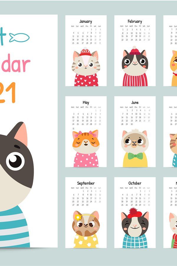 Black Cat Calendars 2021 Great Gifts For Cat Lovers Cat Calendar Cats Funny Cats