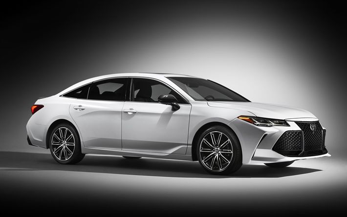 Download wallpapers Toyota Avalon, studio, 2019 cars, luxury cars, new Avalon, T...