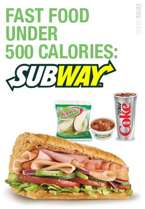 26 best low calorie fast food images on pinterest healthy eating fast food under 500 subway