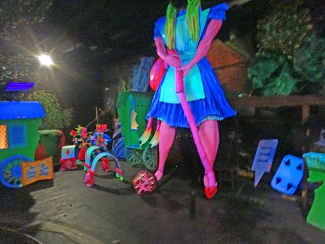 Alice Ride Blackpool Pleasure Beach Blackpool Pleasure Beach Blackpool Alice In Wonderland