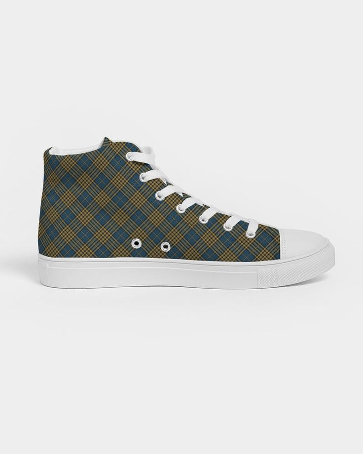 Canvas High Top Sneaker Casual Skate Shoe Mens Womens Canada Maple Leaf Checkerboard Plaid Canvas High Top Sneaker Casual Skate Shoe Mens Womens Canada Maple Leaf Checkerboard Plaid