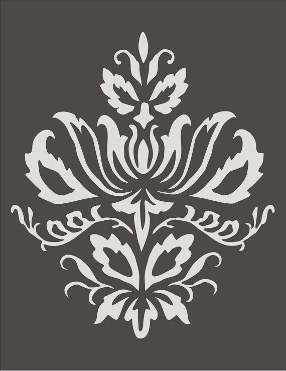 Damask Stencil French Flower Template Pattern Card making Paint Wall DIY FL149 Damask Stencil French Flower Template Pattern Card making Paint Wall DIY FL149
