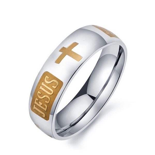 MetJakt Virgin Mary Ring Solid 925 Sterling Ring with Scripture for Unisex Anniversary Religious Jewelry