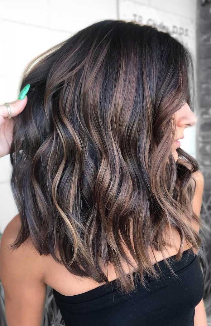 49 Beautiful Light Brown Hair Color To Try For A New Look Thick Hair Styles Brown Hair Balayage Haircut For Thick Hair