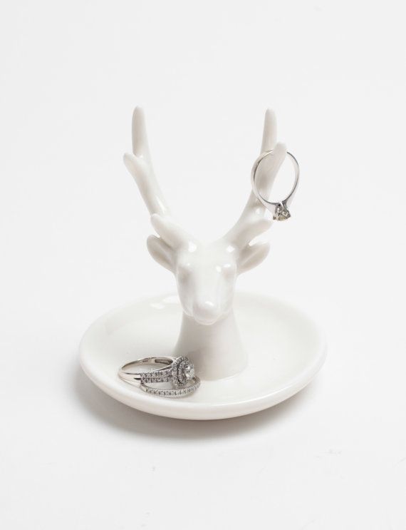 Reindeer ring hotsell holder