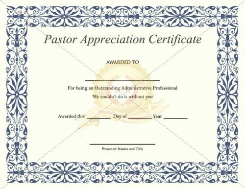 appreciation certificate templates free download