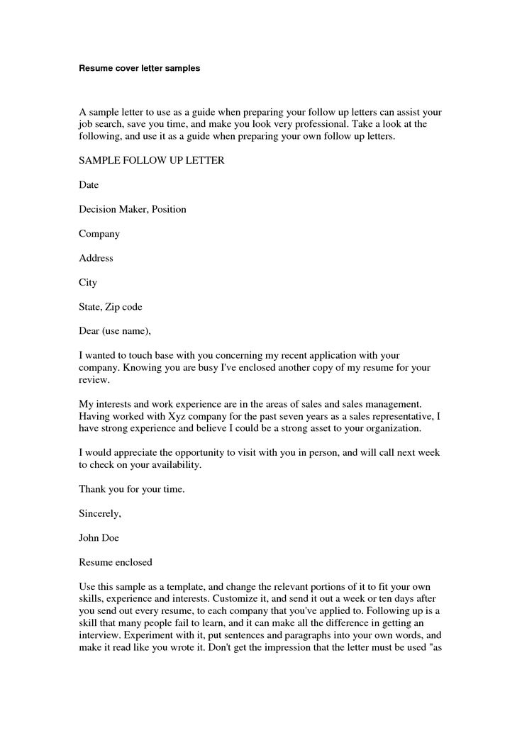 Example Of Resume Cover Letters Sample ResumesCover Letter Samples For Jobs Application Letter Sample