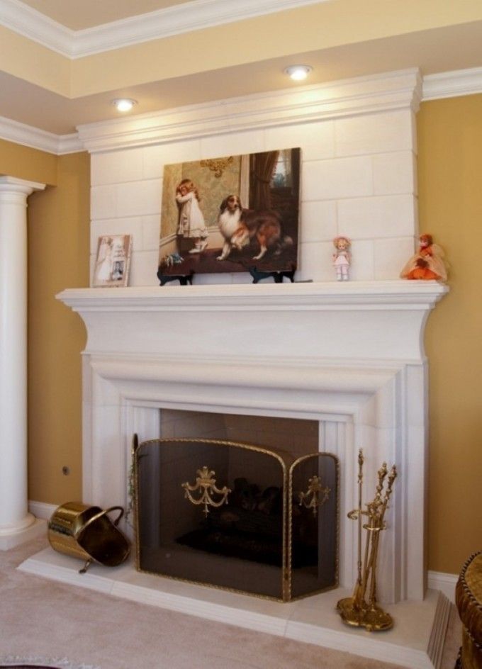 14 best Cast Stone Fireplace Mantels images on Pinterest | Stone fireplaces Marble fireplaces and Fire places