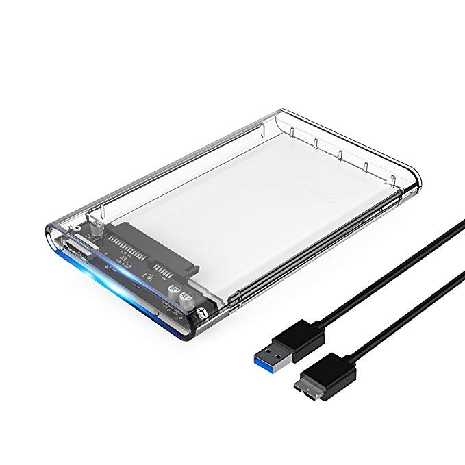 ORICO USB3.0 to SATA III 2.5/" External Hard Drive Enclosure for HDD//SSD Tool