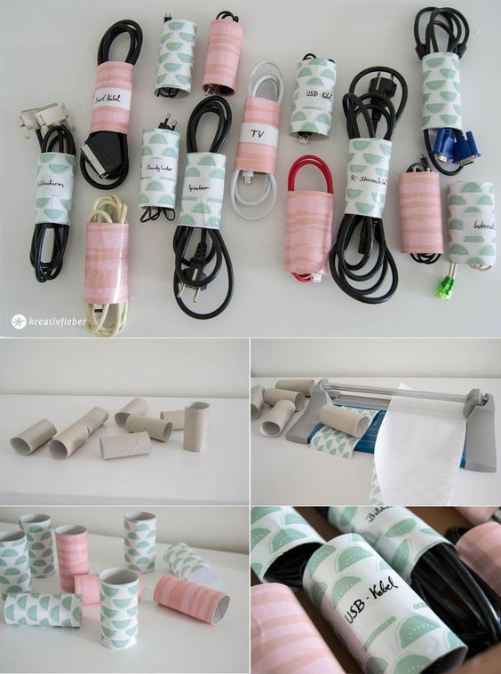 5 Tipps für bessere Kabelordnung zu Hause - DIY Ordnungsideen