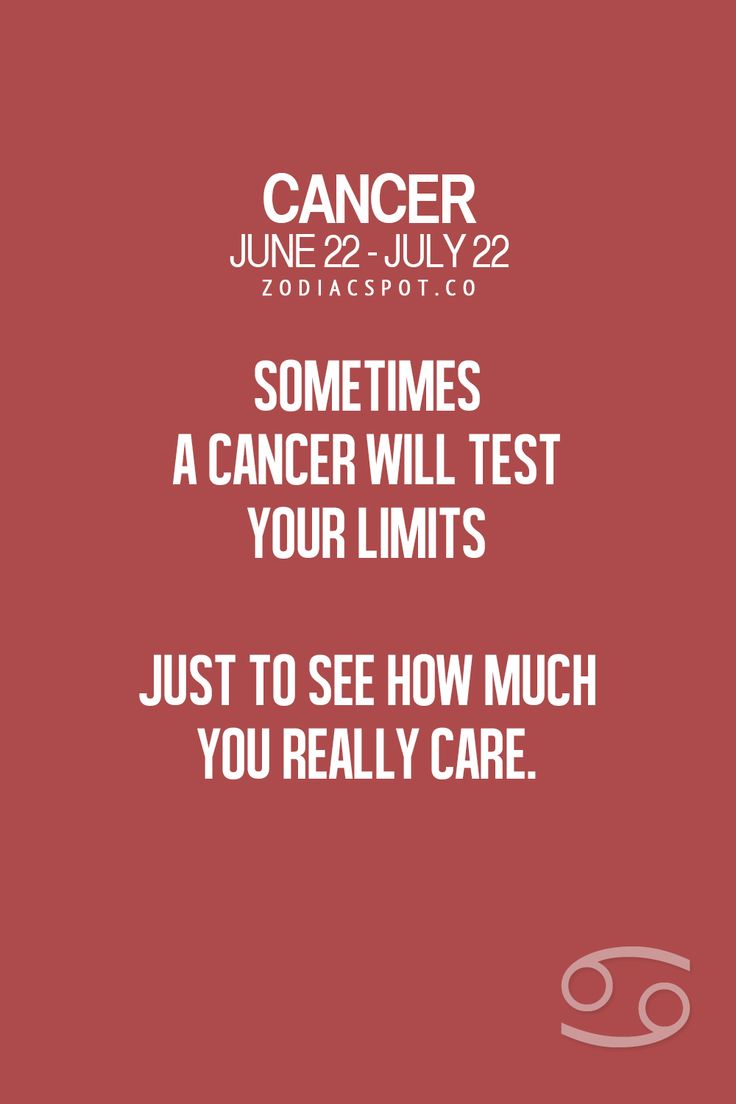 What do Cancers love? What do Cancers love?