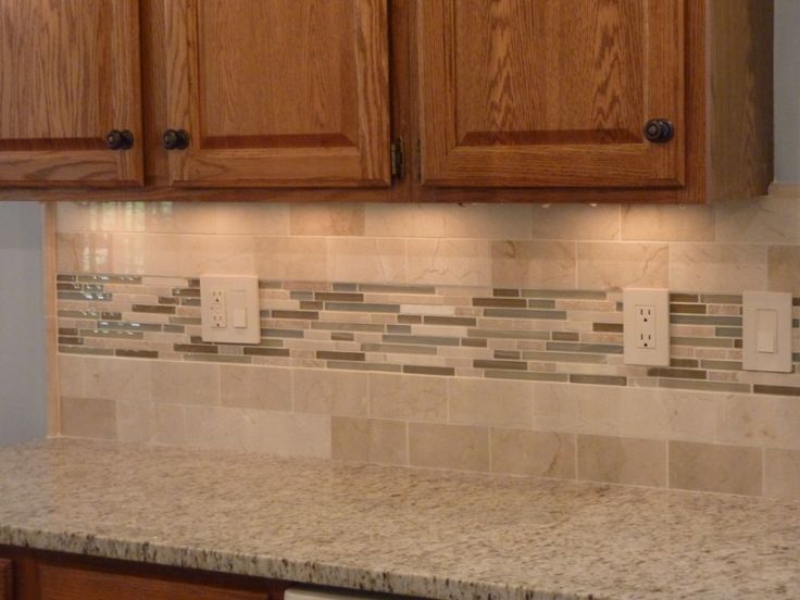 Small Tile Backsplash In Kitchen 14 best simple backsplash with accent strips images on pinterest Small Tile Backsplash In Kitchen 14 best simple backsplash with accent strips images on pinterest