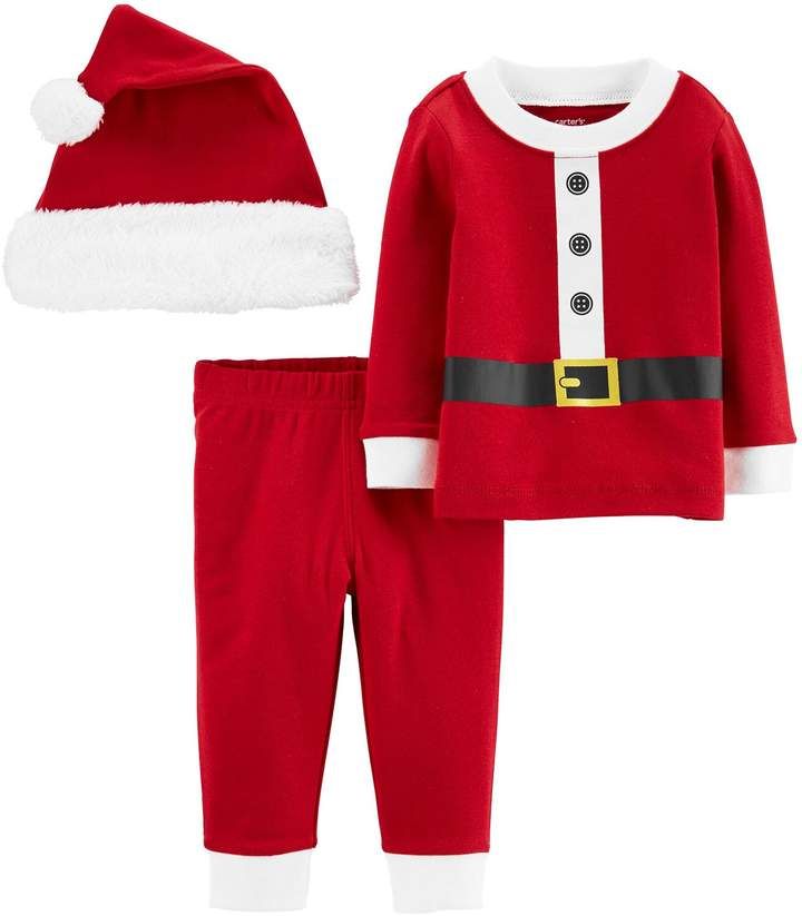 Unisex Baby Kids Boys Girls Christmas Tops+Pants Xmas Outfits Pajamas Clothes