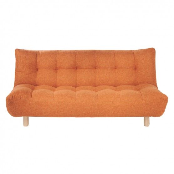 38 Best Sofa Beds Images On Pinterest Daybeds Sofas And Canapes Kota Orange Fabric 2 Seater Sofa Bed