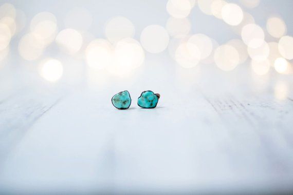 Genuine Spider Web Turquoise Stud Earrings In Sterling Silver Turquoise Studs Turquoise Earrings December Birthstone 7mm Studs 01 Stud Earrings Turquoise Stud Earrings Gemstone Stud Earrings