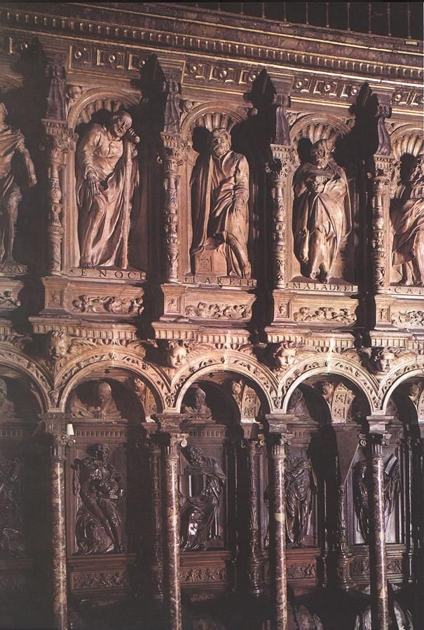 Sillería De Coro De La Catedral De Toledo Alonso Berruguete Renacimiento En España Renacimiento Escultura Renacimiento Español