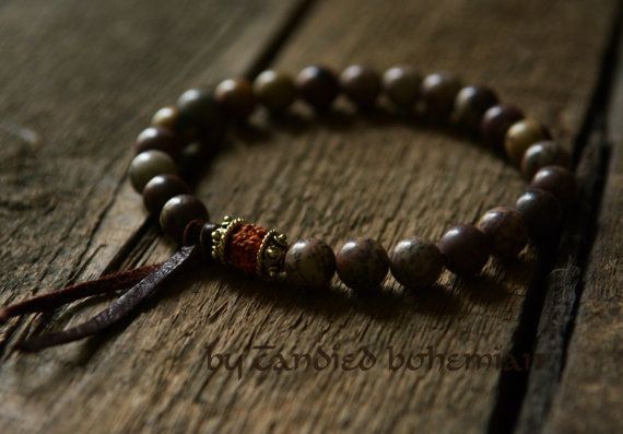 Strength Courage Men S Mala Bracelet Yoga By Candbohemian Strength Courage Men S Mala Bracelet Yoga By Candbohemian 31 40 Sjewelry