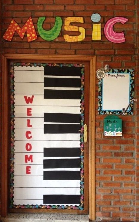 What A Cool Idea For Door To Your Music Classroom What A Cool Idea For Door To Your Music Classroom
