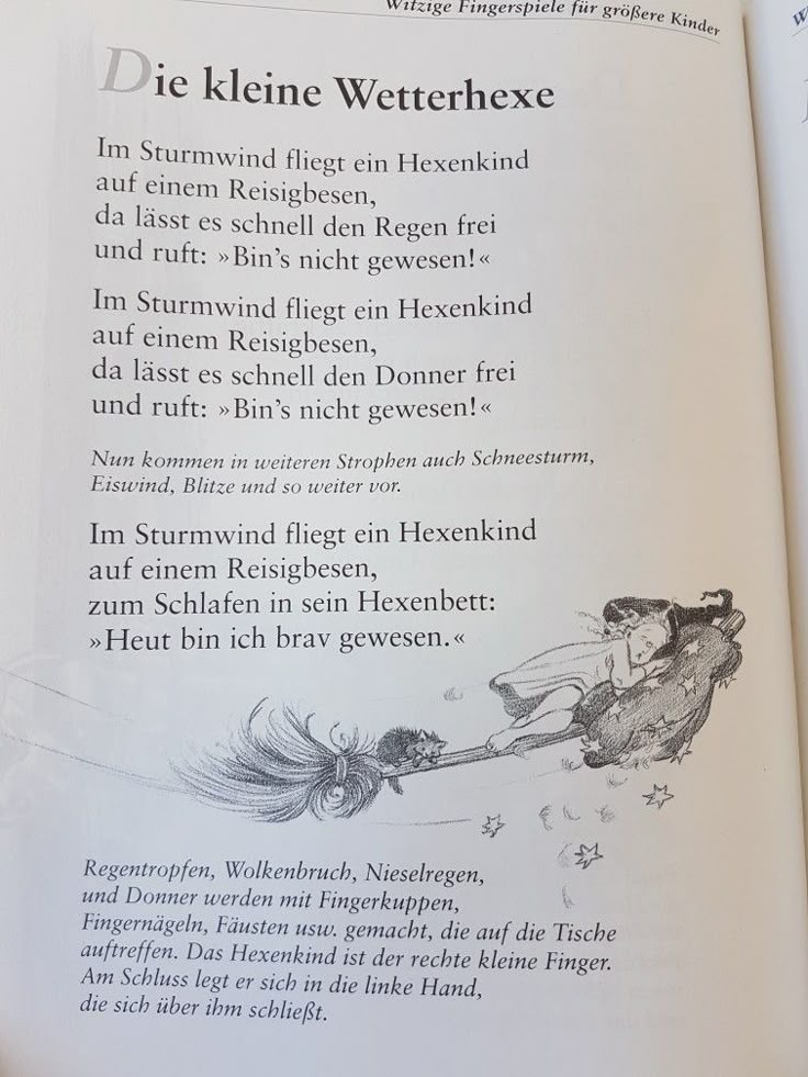 Kennenlernen fingerspiel