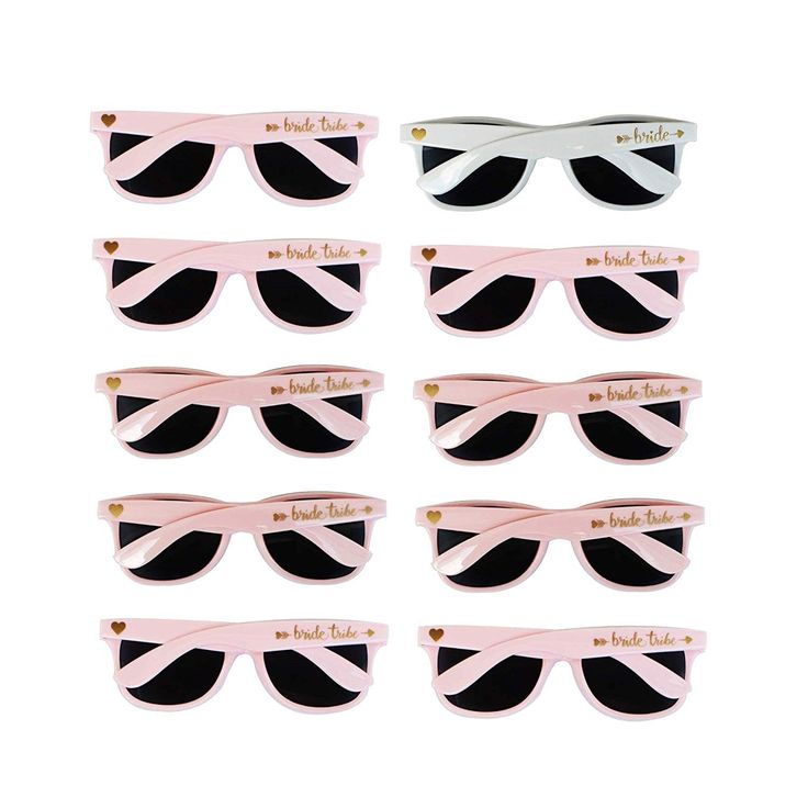 Bridal Shower Favors Bachelorette Party Supplies 10pcs Weddings Sunglasses Bridal Shower Favors Bachelorette Party Supplies 10pcs Weddings Sunglasses