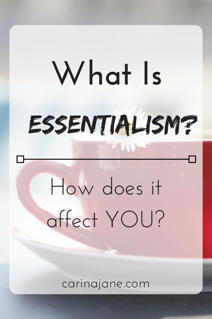 What Is Essentialism What Is Essentialism
