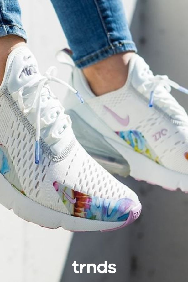 nike air max 270 floral heel