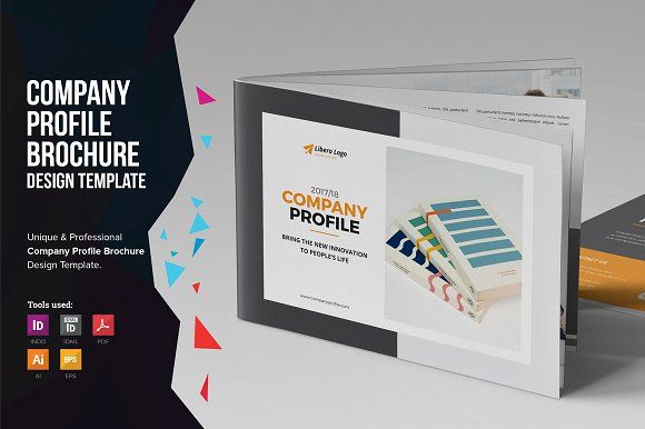 company profile brochure v4 by miyaji75 on creativemarket bifold