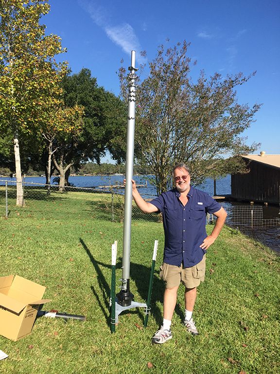 How I Manage My Mast And Spiderbeam Antenna W5FCX Ham Radio Ham how-i-manage-my-mast-and-spiderbeam-antenna-w5fcx-ham-radio-ham