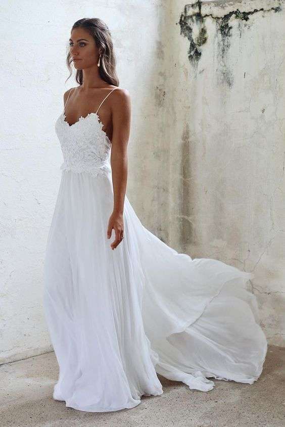 vestidos de novia 2014: fotos de diseños sencillos para una boda