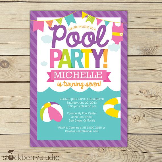 parties invitation