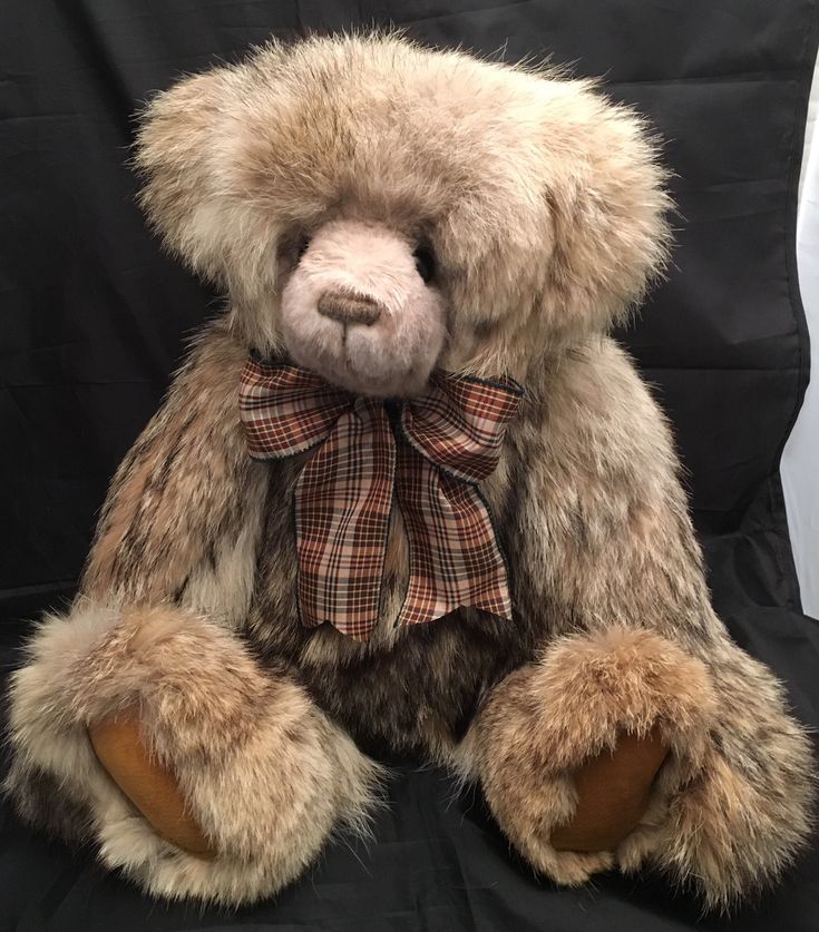 Jane Woodard S Heir Bears Handmade Heirloom Teddy Bear Diy Heirloom Teddy Bears Bear, How To Make A Teddy Bear Out Of Mink Coat