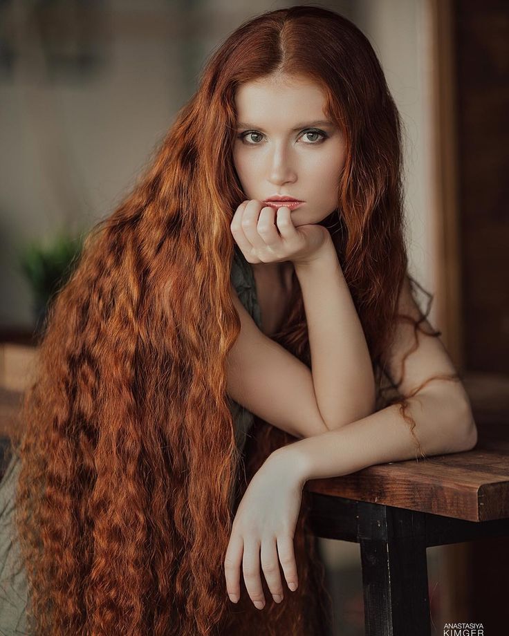 Shower redhead long hair doctor