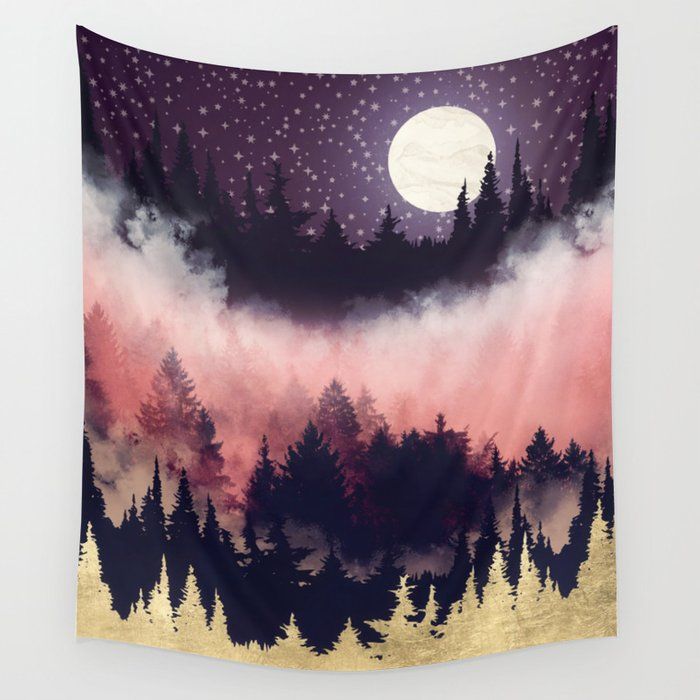 Evening Glow Tapestry Tapestry Tapestry Wall Art Wall Tapestry