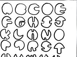bubble letter fonts
