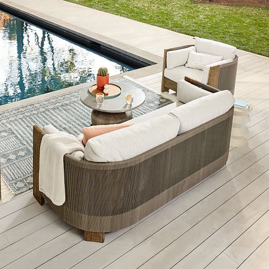 Porto Outdoor Sofa 76 West Elm Furniture Covers Outdoor Sofa Furniture, Sunset West Outdoor Furniture Reviews
