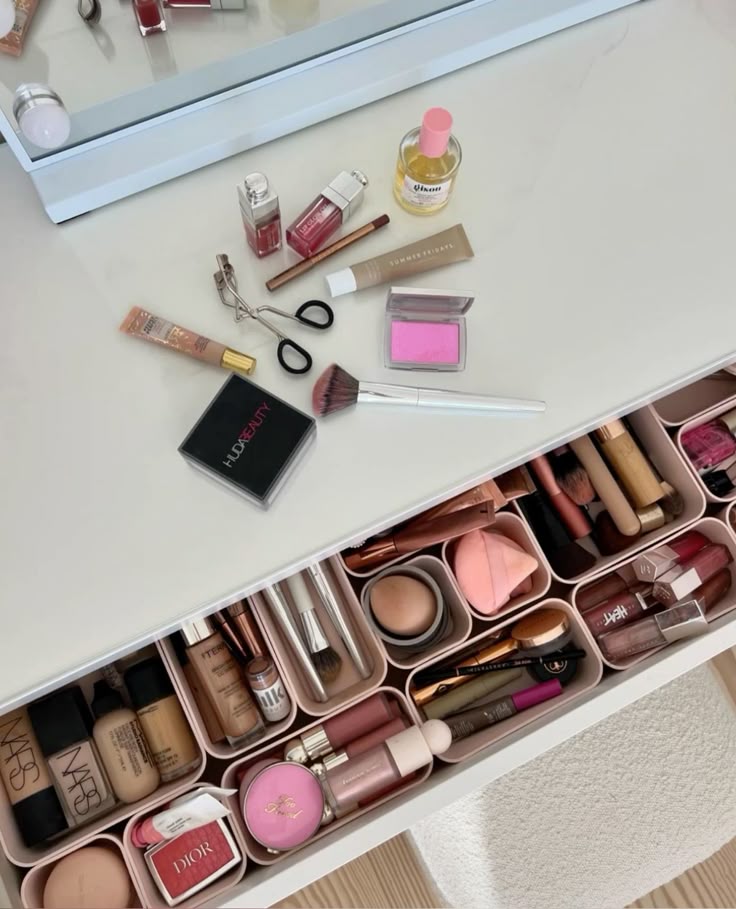 makeup storage ideas