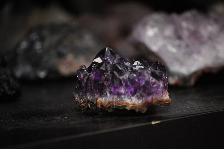 Pin on Аметист. Украшения. Amethyst jewelry Amethyst, Crystals, February birth s