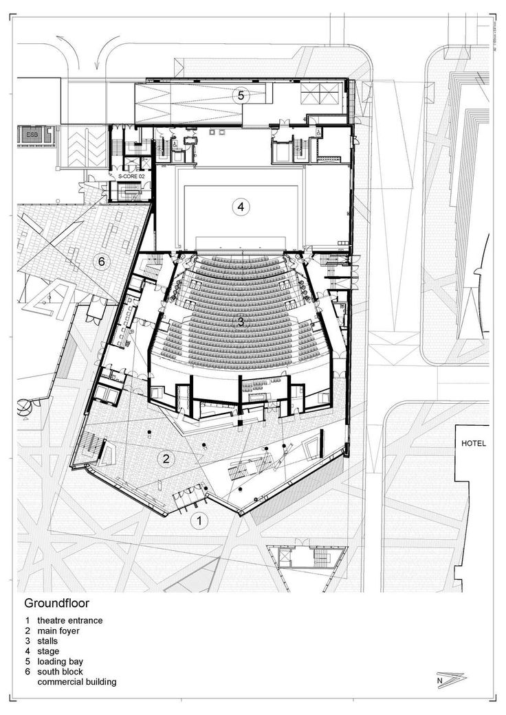 ground floor plan image courtesy daniel libeskind casino del sol ava seating chart