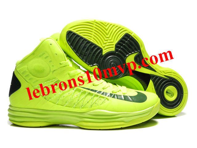 Nike Lunar Hyperdunk X 2012 James Shoes Fluorescent Green