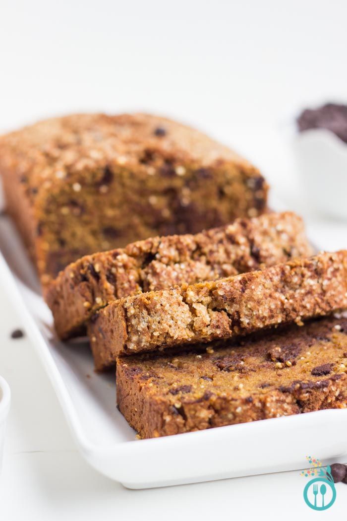 Low Fat Pumpkin Bread With Chocolate Chips Low Fat Pumpkin Bread With Chocolate Chips